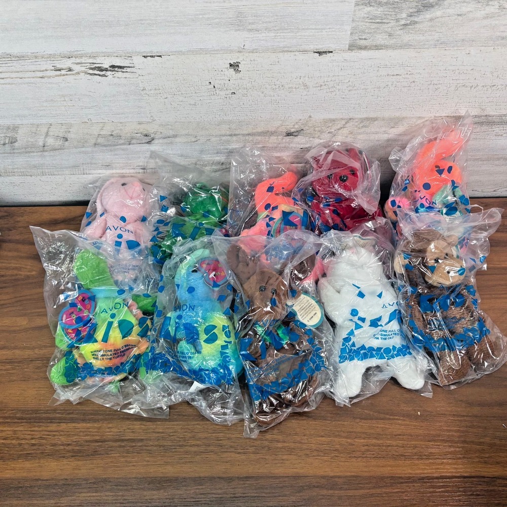 Beanie Babies Avon 1999 Birthstone Beanie Babies Lot of 10